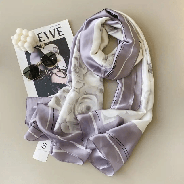 Satin Scarf Lilac