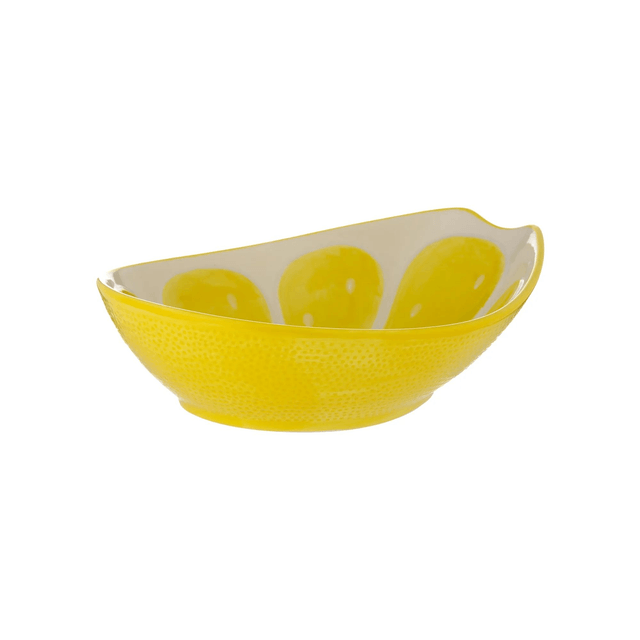 World Foods 22cm Lemon Oval Bowl