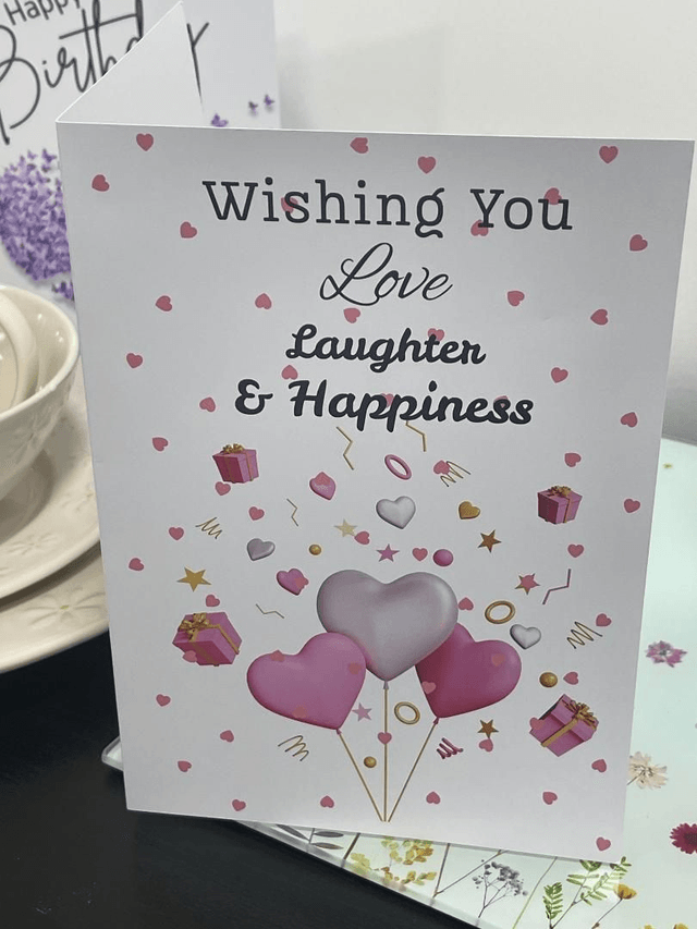 Wishing you Card A5 148 x 210 mm