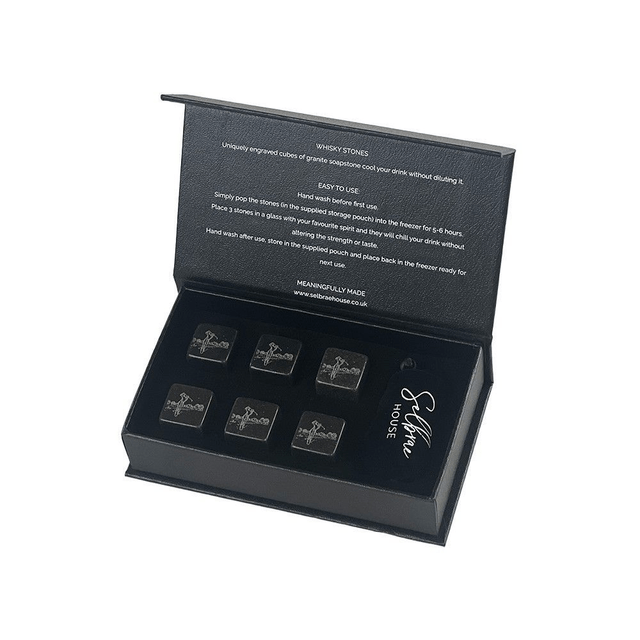 The Just Slate Company Golf Whisky Stones