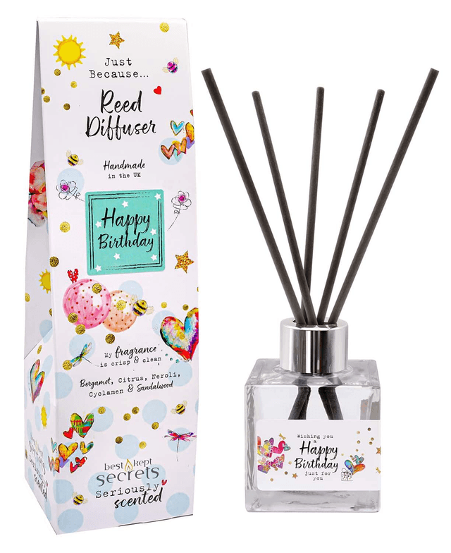 Just Because Occasion Sparkly Diffusers – Happy Birthday, 100ml