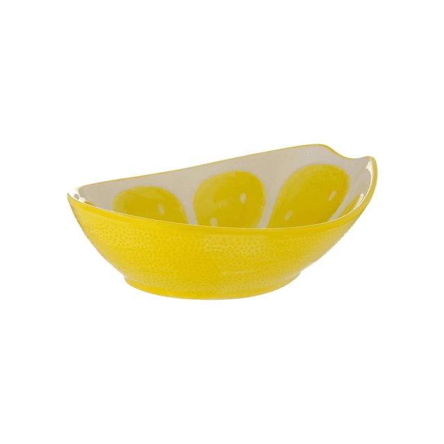 World Foods 22cm Lemon Oval Bowl