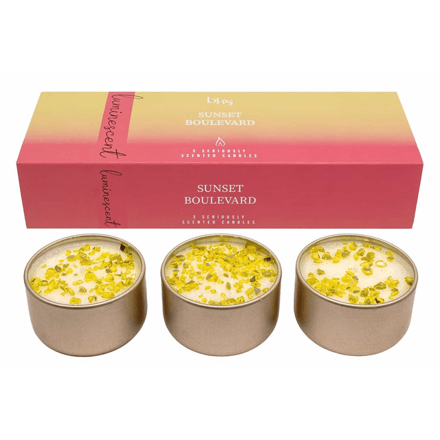 Luminescent Three Lites - Sunset Boulevard - Candle Gift set