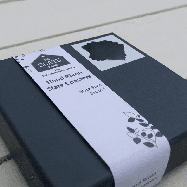 Slate Coasters Personalised 