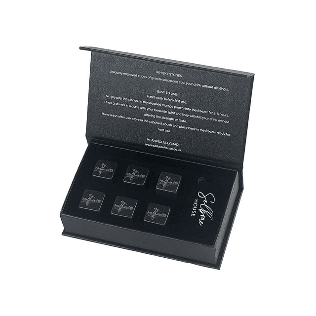 The Just Slate Company Golf Whisky Stones