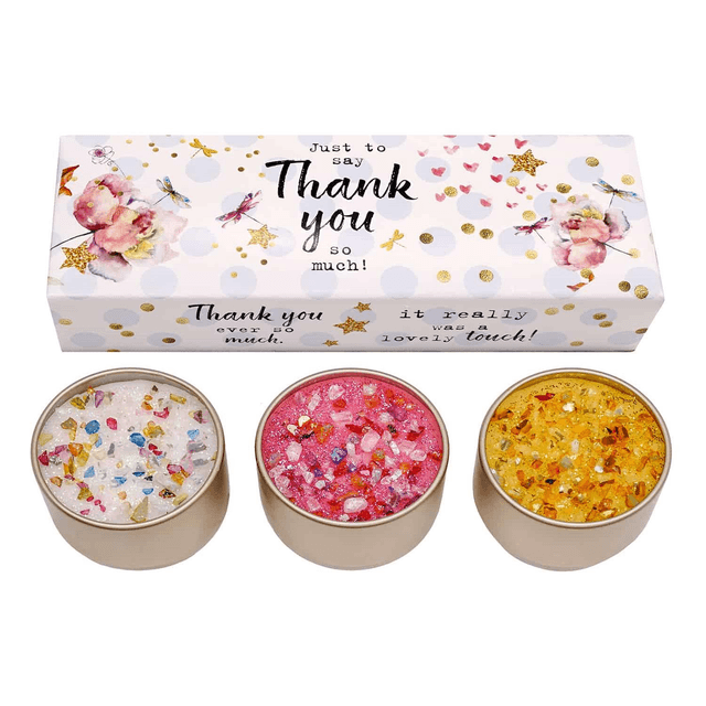 Just Because Three Lites – Thank You - Candle Gift set