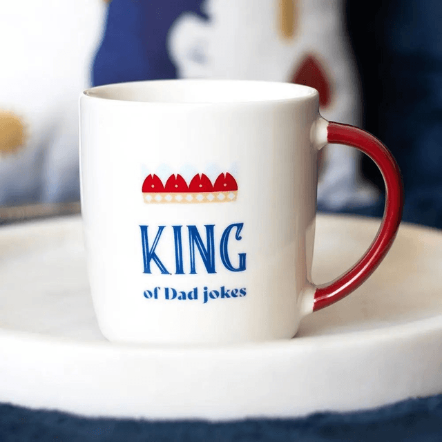 King of Dad Jokes Father&#039;s Day Mug